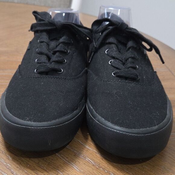 Lugz Lear Canvas Black Sneakers Mens Size 11 - Picture 3 of 10